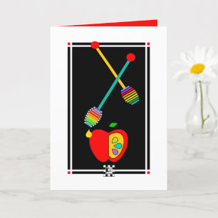 Tarjeta Rosh Hashana Shana Tova Umetuka