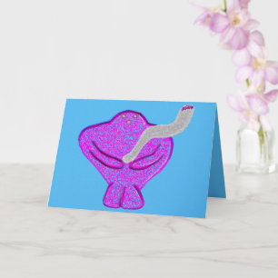 Tarjeta Rosh Hashanah ראש השנה Gedolah el Golem