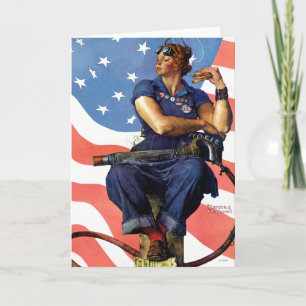 Tarjeta "Rosie el remachador "