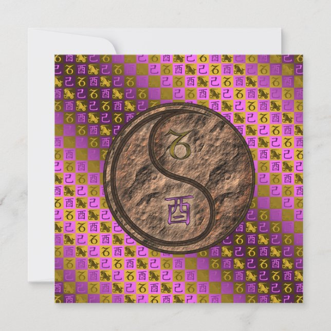 Tarjeta Rostro de Capricornio y Tierra (Anverso)