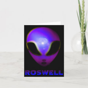 Tarjeta Roswell Nuevo México Alien