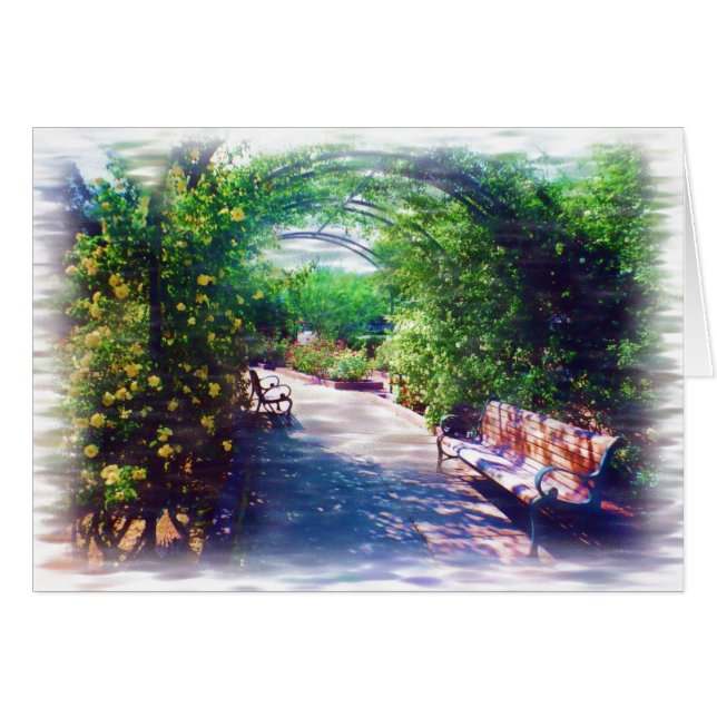 Tarjeta Rosy Bower (Anverso (Horizontal))