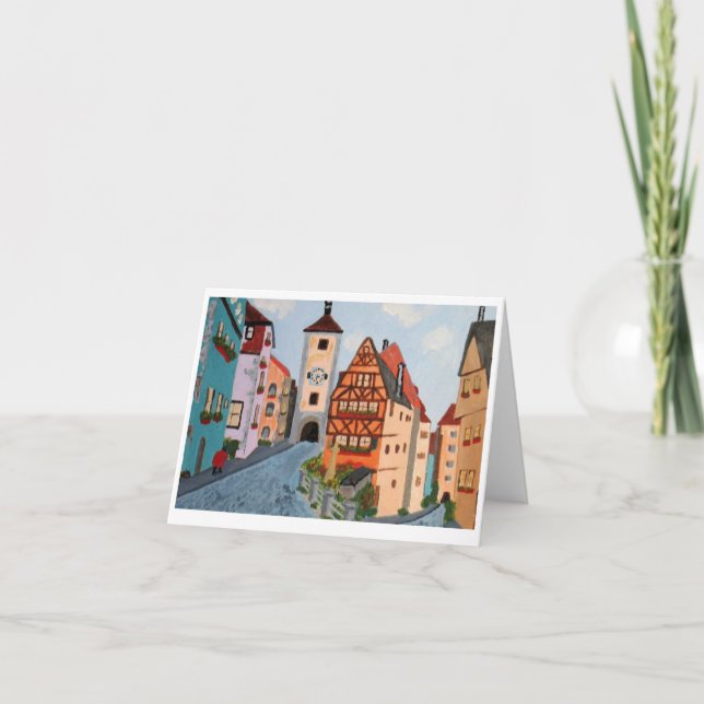 Tarjeta Rottenburg Notecard (Anverso)