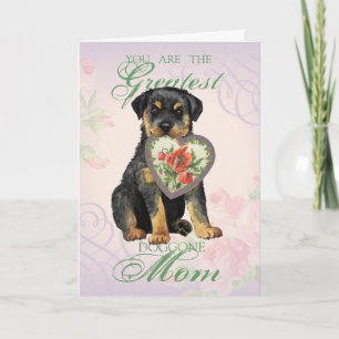 Tarjeta Rottweiler Heart Mom