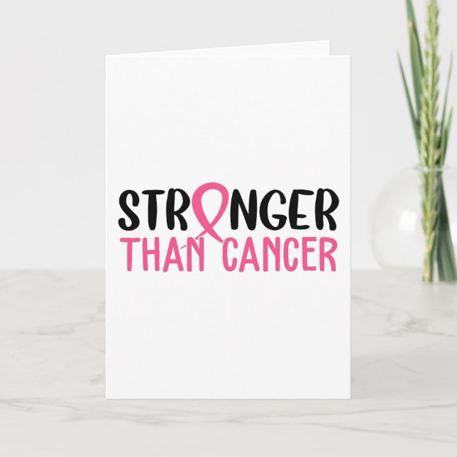 Tarjeta Rótulo de concienciación sobre el cáncer (Anverso)