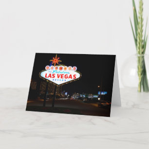 Tarjeta Rótulo de Las Vegas