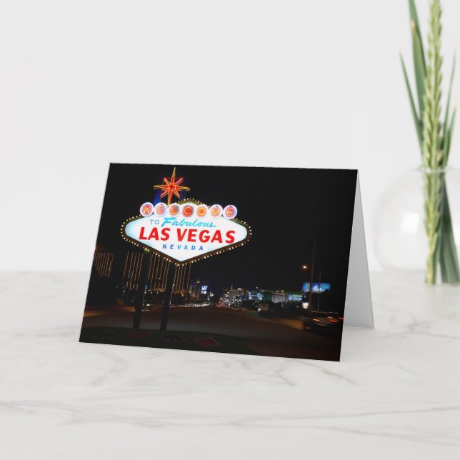 Tarjeta Rótulo de Las Vegas (Anverso)
