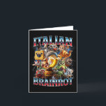 Tarjeta Rotura cerebral italiana Italian Brainrot Memes di<br><div class="desc">Rotura cerebral italiana Italian Brainrot Memes divertidos chico niños</div>