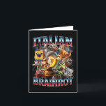 Tarjeta Rotura cerebral italiana Memes divertidos chico<br><div class="desc">Rotura cerebral italiana Memes divertidos chico Niños</div>