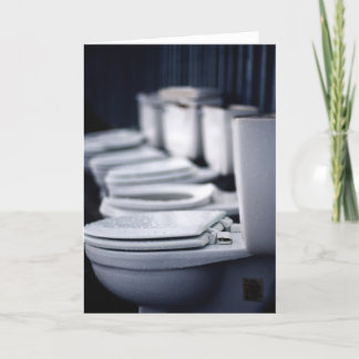 Tarjeta ¡Rotura del cuarto de baño!!