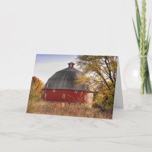 Tarjeta Round Barn