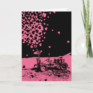 Tarjeta Rover Lunar Rosa Del Amor