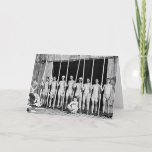 Tarjeta Rowing Crew, 1916