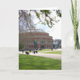 Tarjeta Royal Albert Hall, Londres.