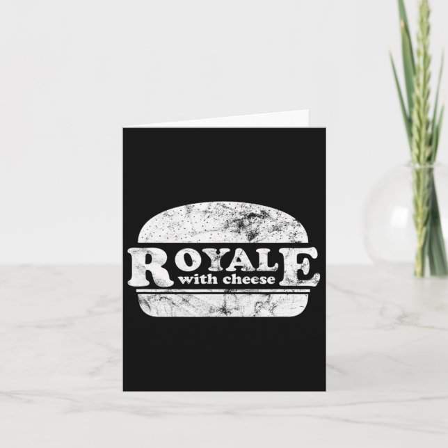 Tarjeta Royale Con Queso Burger Lover 1 (Anverso)