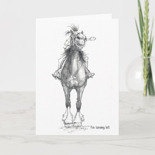 Tarjeta RS01 "Señales de carretera ecuestres" (Anverso)