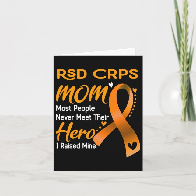 Tarjeta Rsd Crps Mamá Yo Crié La Mía (Anverso)