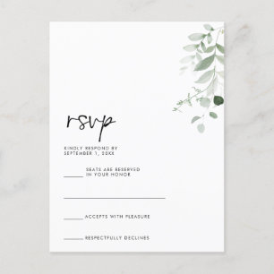 Tarjeta RSVP