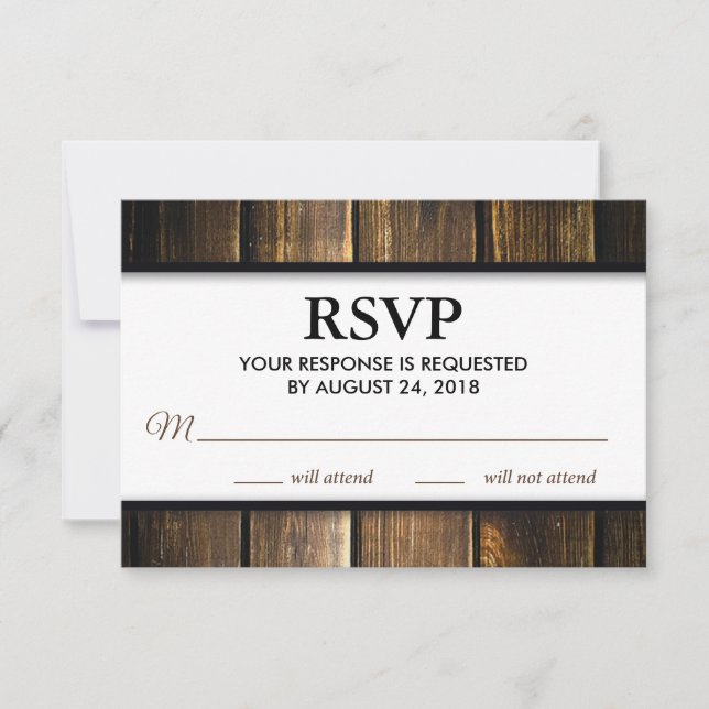 Tarjeta RSVP (Anverso)