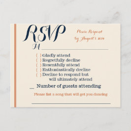 Tarjeta RSVP