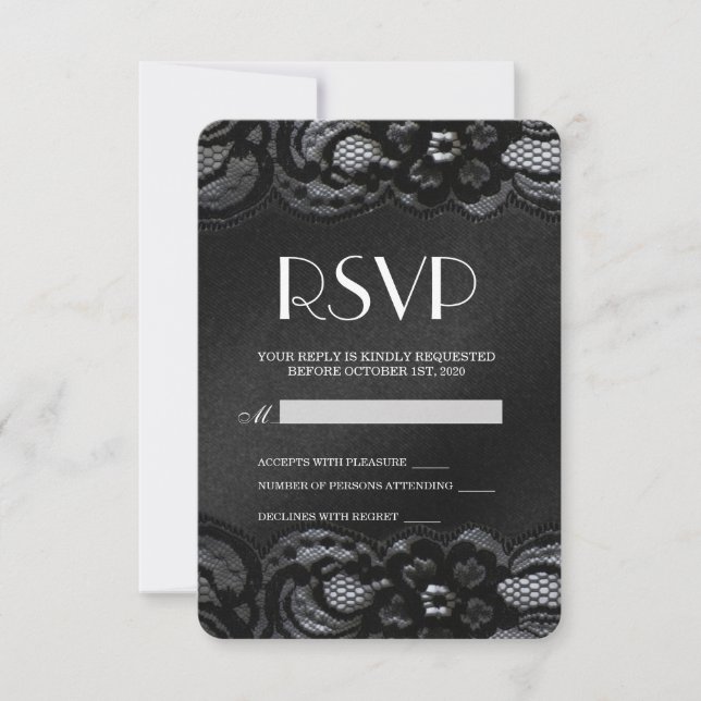 Tarjeta RSVP (Anverso)