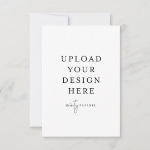 Tarjeta RSVP de 3,5" x 5" - Retrato