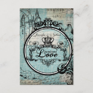 Tarjeta RSVP de amor incondicional