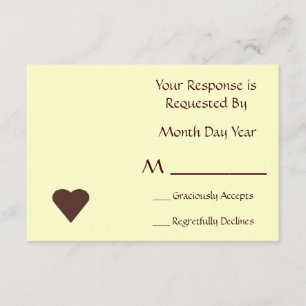 Tarjeta RSVP de Beach Love
