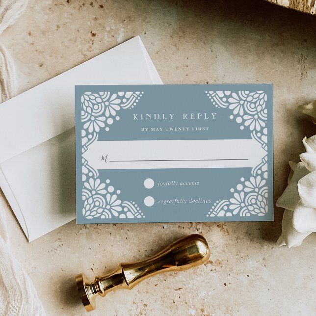 Tarjeta RSVP de Beaux Arts | Turmalina (Subido por el creador)