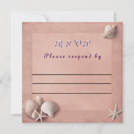 Tarjeta RSVP de boda