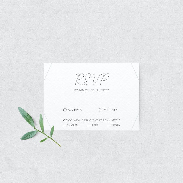 Tarjeta RSVP de boda azul Eucalyptus Wedding (Subido por el creador)