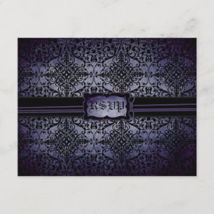 Tarjeta RSVP de boda D2