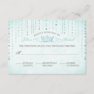 Tarjeta RSVP de Boda de Boda de Cuchillo y Cuello