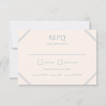 Tarjeta RSVP de boda de diamantes
