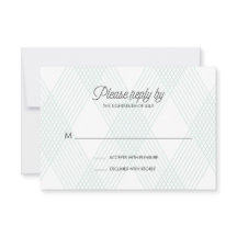 Tarjeta RSVP de Boda de Oro