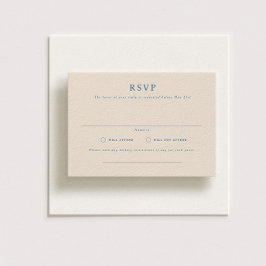 Tarjeta RSVP de boda de paisajes formales Parker