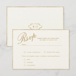 TARJETA RSVP DE BODA MODERNA Y ROMÁNTICA