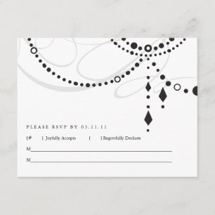 Tarjeta RSVP de Candelier