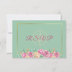 Tarjeta RSVP de casquería de caseta