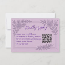 Tarjeta RSVP de código QR de navegación costera
