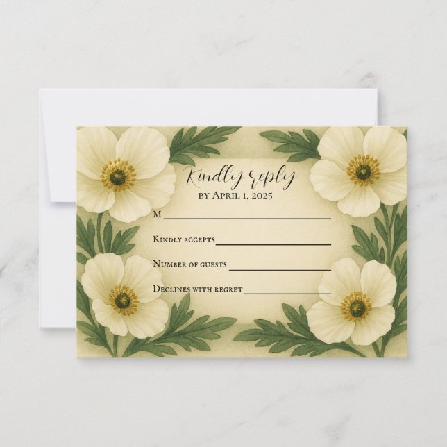 Tarjeta RSVP de desplazamiento de disquete (Anverso)