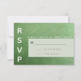Tarjeta RSVP de Emerald City