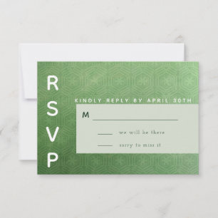 Tarjeta RSVP de Emerald City