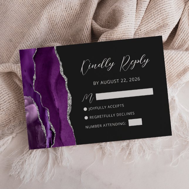 Tarjeta RSVP de escritura de escritura de Amortiza (Subido por el creador)