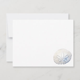 Tarjeta RSVP de fotografía de dólar de arena