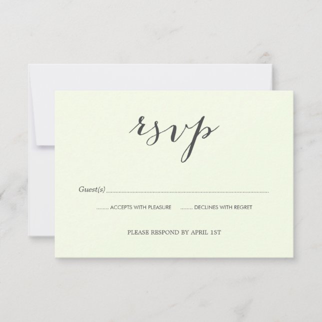 Tarjeta RSVP de la boda de fotos antiguas (Anverso)