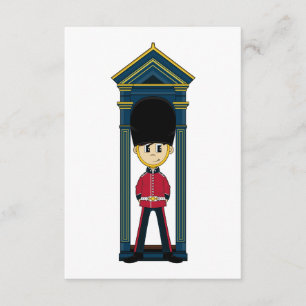 Tarjeta RSVP de la Guardia Real Británica