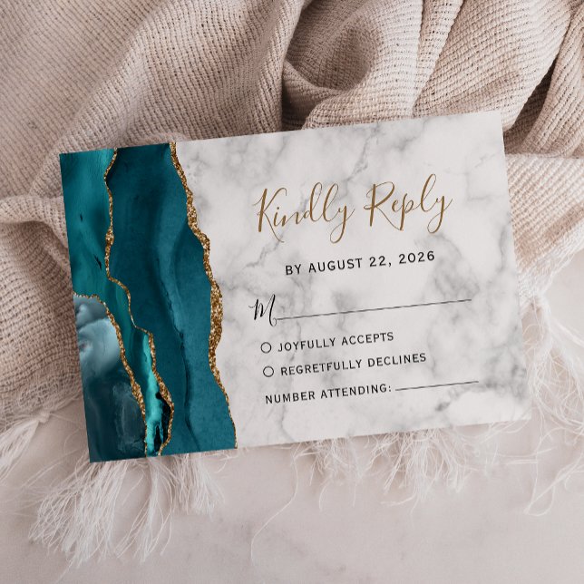 Tarjeta RSVP de la moderna carta de matrimonio de  (Subido por el creador)