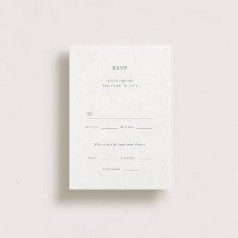 Tarjeta RSVP de Marseille Wedding