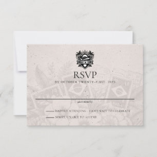 Tarjeta RSVP de matrimonio de pasaporte de Brasil